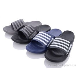 Фотография Шлепки детские летние Лето 8027-2 mix (24 пар р.36-41) "Lion" недорого оптом от прямого поставщика