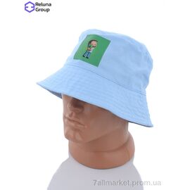 Панама чоловіча Літо NX002-2 l.blue (2 шт. р.сітка) "Reluna Group" недорого оптом від прямого постачальника