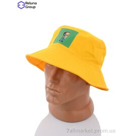 Панама чоловіча Літо NX003-14 yellow (2 шт. р.сітка) "Reluna Group" недорого оптом від прямого постачальника