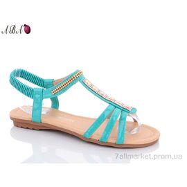Босоніжки жіночі літні Літо 722-7 (8 пар р.36-41) "Aba" недорого оптом від прямого постачальника