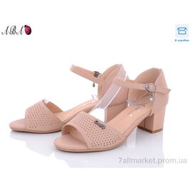 Босоніжки жіночі літні Літо 705-32-5 (6 пар р.36-41) "Aba" недорого оптом від прямого постачальника