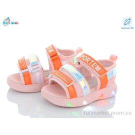 Босоніжки дитячі літні Літо L6566-1 LED (8 пар р.21-26) "BBT" недорого оптом від прямого постачальника