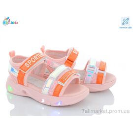 Босоніжки дитячі літні Літо L6567-1 LED (8 пар р.26-31) "BBT" недорого оптом від прямого постачальника