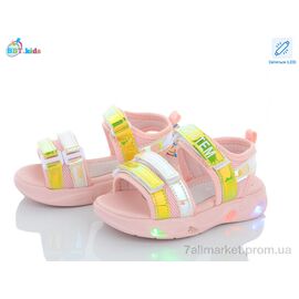 Босоніжки дитячі літні Літо L6567-3 LED (8 пар р.26-31) "BBT" недорого оптом від прямого постачальника