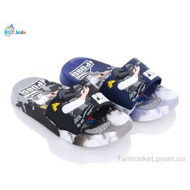 Фотография Шлепки детские летние Лето A6613 mix (24 пар р.30-35) "BBT" недорого оптом от прямого поставщика