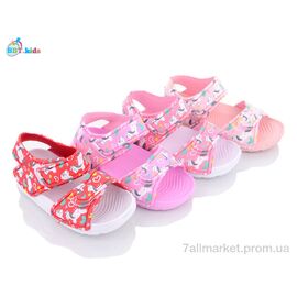 Босоніжки дитячі літні Літо A6621 mix (24 пар р.24-29) "BBT" недорого оптом від прямого постачальника