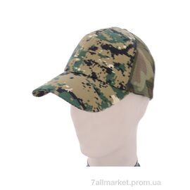 Фотография Кепка для мужчин Лето FC002-5 green (5 шт. р.сетка 57-59) "KUINH" недорого оптом от прямого поставщика