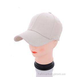 Кепка унісекс Літо 1013-4 beige (3 шт. р.сітка57-59) "KUINH" недорого оптом від прямого постачальника