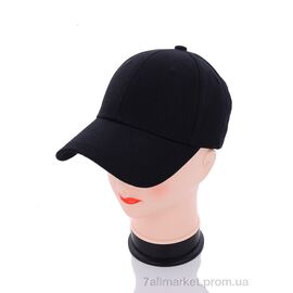 Кепка унісекс Літо 1013-7 black (3 шт. р.сітка57-59) "KUINH" недорого оптом від прямого постачальника