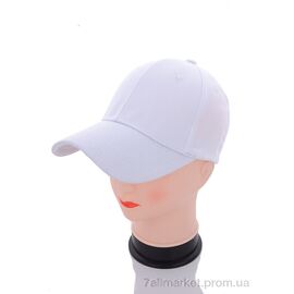 Кепка унісекс Літо 1013-8 white (3 шт. р.сітка57-59) "KUINH" недорого оптом від прямого постачальника