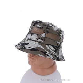 Фотография Панама мужская Лето 1021-1 grey (3 шт. р.сетка 57-59) "KUINH" недорого оптом от прямого поставщика