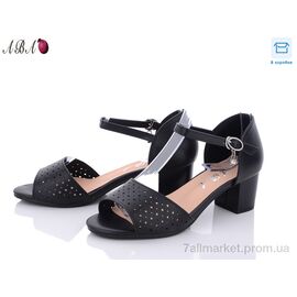 Босоніжки жіночі літні Літо 705-20-3 (6 пар р.36-41) "Aba" недорого оптом від прямого постачальника