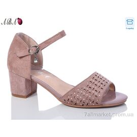 Босоніжки жіночі літні Літо 705-38-1 (6 пар р.36-41) "Aba" недорого оптом від прямого постачальника