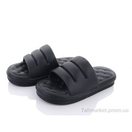Шльопанці жіночі полегшені Літо W404-1 black (8 пар р.36-41) "Violeta" недорого оптом від прямого постачальника
