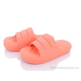 Шльопанці жіночі полегшені Літо W404-9 orange (8 пар р.36-41) "Violeta" недорого оптом від прямого постачальника