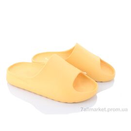 Шльопанці жіночі полегшені Літо W403-8 l.yellow (8 пар р.36-41) "Violeta" недорого оптом від прямого постачальника