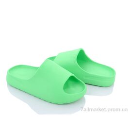 Шльопанці жіночі полегшені Літо W403-16 green (8 пар р.36-41) "Violeta" недорого оптом від прямого постачальника
