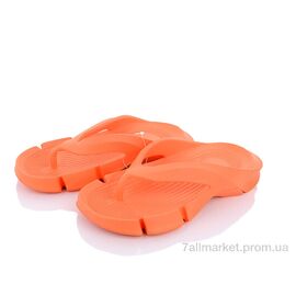 Шльопанці жіночі полегшені Літо W408-7 orange (8 пар р.36-41) "Violeta" недорого оптом від прямого постачальника