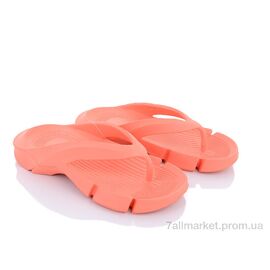 Шльопанці жіночі полегшені Літо W408-9 orange (8 пар р.36-41) "Violeta" недорого оптом від прямого постачальника