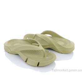 Шльопанці жіночі полегшені Літо W408-11 green (8 пар р.36-41) "Violeta" недорого оптом від прямого постачальника