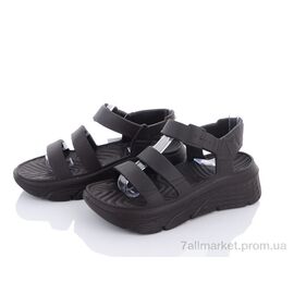 Босоніжки жіночі літні Літо W412-21 coffee (8 пар р.36-41) "Violeta" недорого оптом від прямого постачальника