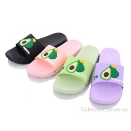 Фотография Шлепки женские облегченные Лето 2324 mix (24 пар р.36-41) "Lion" недорого оптом от прямого поставщика