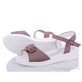 Босоніжки дитячі літні Літо A6803-4 (8 пар р.31-36) "Obuvok" недорого оптом від прямого постачальника