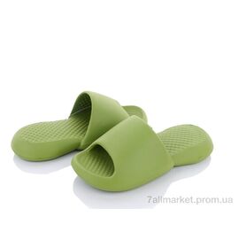 Шльопанці жіночі полегшені Літо GL2(2088) green (6 пар р.35-40) "Violeta" недорого оптом від прямого постачальника
