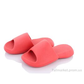 Шльопанці жіночі полегшені Літо GL2(2088) red (6 пар р.35-40) "Violeta" недорого оптом від прямого постачальника