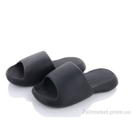Шльопанці чоловічі пляжні Літо ML7(2088) black (6 пар р.40-45) "Violeta" недорого оптом від прямого постачальника