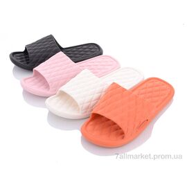 Шльопанці жіночі полегшені Літо B26 mix (12 пар р.36-41) "YZY" недорого оптом від прямого постачальника
