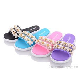 Фотография Шлепки женские облегченные Лето 8459-3 mix (24 пар р.36-41) "Obuvok" недорого оптом от прямого поставщика