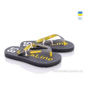 Фотография Шлепки детские летние Лето T2002L-64 (12 пар р.36-41) "Obuvok" недорого оптом от прямого поставщика