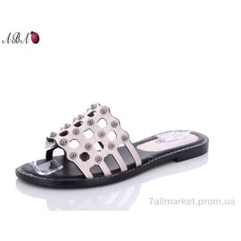 Шльопанці жіночі полегшені Літо 81496-2 (8 пар р.36-41) "Aba" недорого оптом від прямого постачальника
