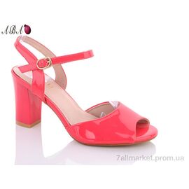 Босоніжки жіночі літні Літо 123-3 pink (8 пар р.36-41) "Aba" недорого оптом від прямого постачальника