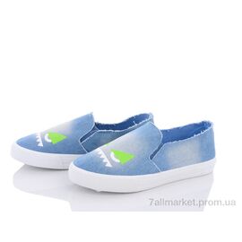 Сліпони жіночі тканинні Літо 46-35 l.blue (6 пар р.36-40) "Violeta" недорого оптом від прямого постачальника