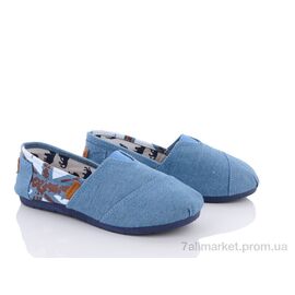 Сліпони жіночі тканинні Літо 4-52 l.blue (6 пар р.36-41) "Violeta" недорого оптом від прямого постачальника