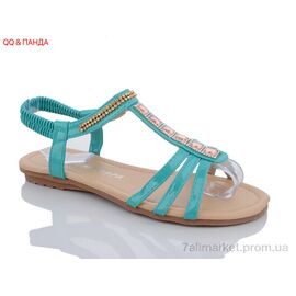 Босоніжки жіночі літні Літо 722-7 (8 пар р.36-41) "QQ&Панда" недорого оптом від прямого постачальника