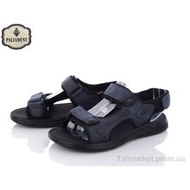 Фотография Сандалии мужские летние Лето A2725-1 (8 пар р.40-45) "PALIAMENT" недорого оптом от прямого поставщика