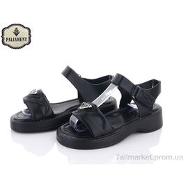Фотография Босоножки детские летние Лето GW28-1 (10 пар р.30-37) "PALIAMENT" недорого оптом от прямого поставщика