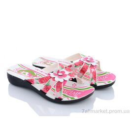 Фотография Шлепки детские летние Лето 111 (6 пар р.31-35) "Makers Shoes" недорого оптом от прямого поставщика