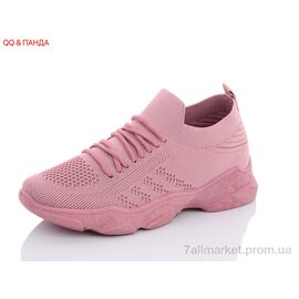 Кросівки жіночі модні Літо KS1 pink (10 пар р.36-41) "QQ&Панда" недорого оптом від прямого постачальника