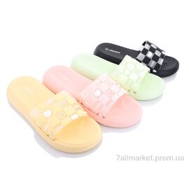 Фотография Шлепки женские облегченные Лето 8092 mix (12 пар р.36-41) "Deshman" недорого оптом от прямого поставщика