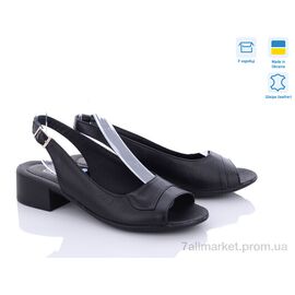 Босоніжки жіночі літні Літо MVБС325 чорн (6 пар р.36-41) "A.Dama" недорого оптом від прямого постачальника