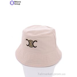 Панама жіноча Літо FG010-1 beige (2 шт. р.сіткаOne size) "Reluna Group" недорого оптом від прямого постачальника