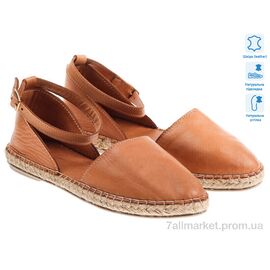 Босоніжки жіночі літні Літо Prime 171690 коричневый (8 пар р.36-41) "Prime-Opt" недорого оптом від прямого постачальника