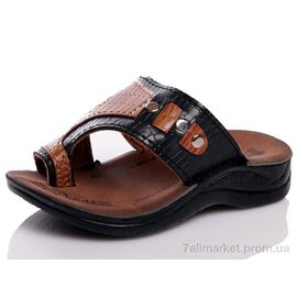 Шльопанці дитячі літні Літо Prime SS-ZL-1715 (SIYAH-TABA) (6 пар р.24-29) "Prime-Opt" недорого оптом від прямого постачальника