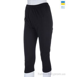 Бриджі жіночі Літо Бриджі х/б чорний 2XL (2 шт. р.сіткаOne size) "VIOLA" недорого оптом від прямого постачальника