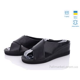 Фотография Шлепки женские облегченные Лето Яна ч.ш. (6 пар р.36-41) "Golden Natali" недорого оптом от прямого поставщика