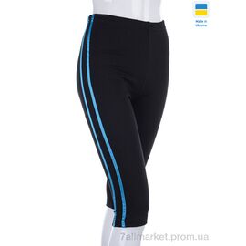 Бриджі жіночі Літо Бриджі смужка блакитний (2XL) (2 шт. р.сіткаOne size) "VIOLA" недорого оптом від прямого постачальника